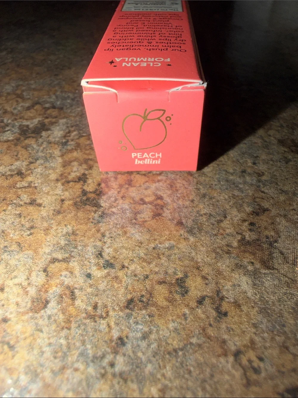 Brand new - Polite Society Polite Pout Glossy Lip Balm - Peach Bellini